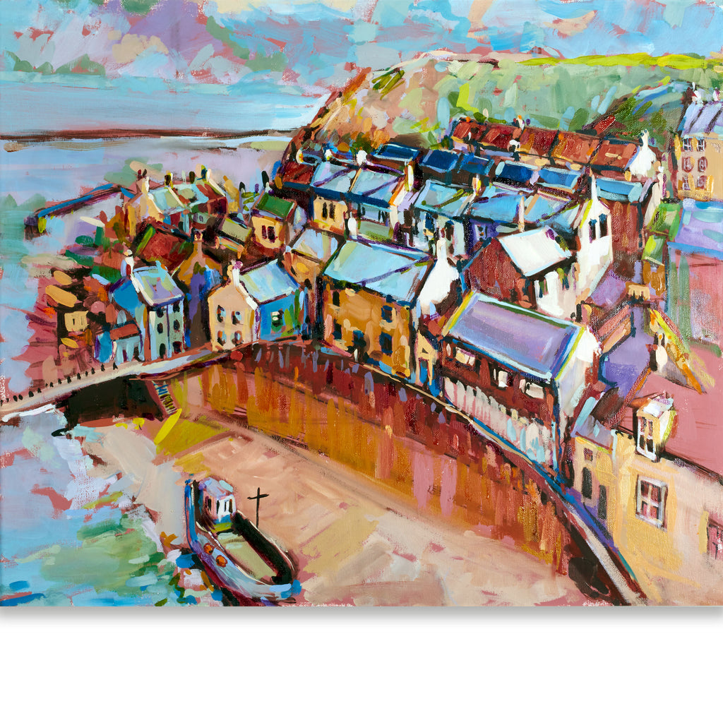Staithes from Cowbar