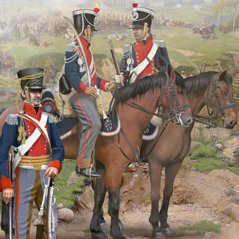 16th Queen's Regiment of Light Dragoons, Waterloo 1815