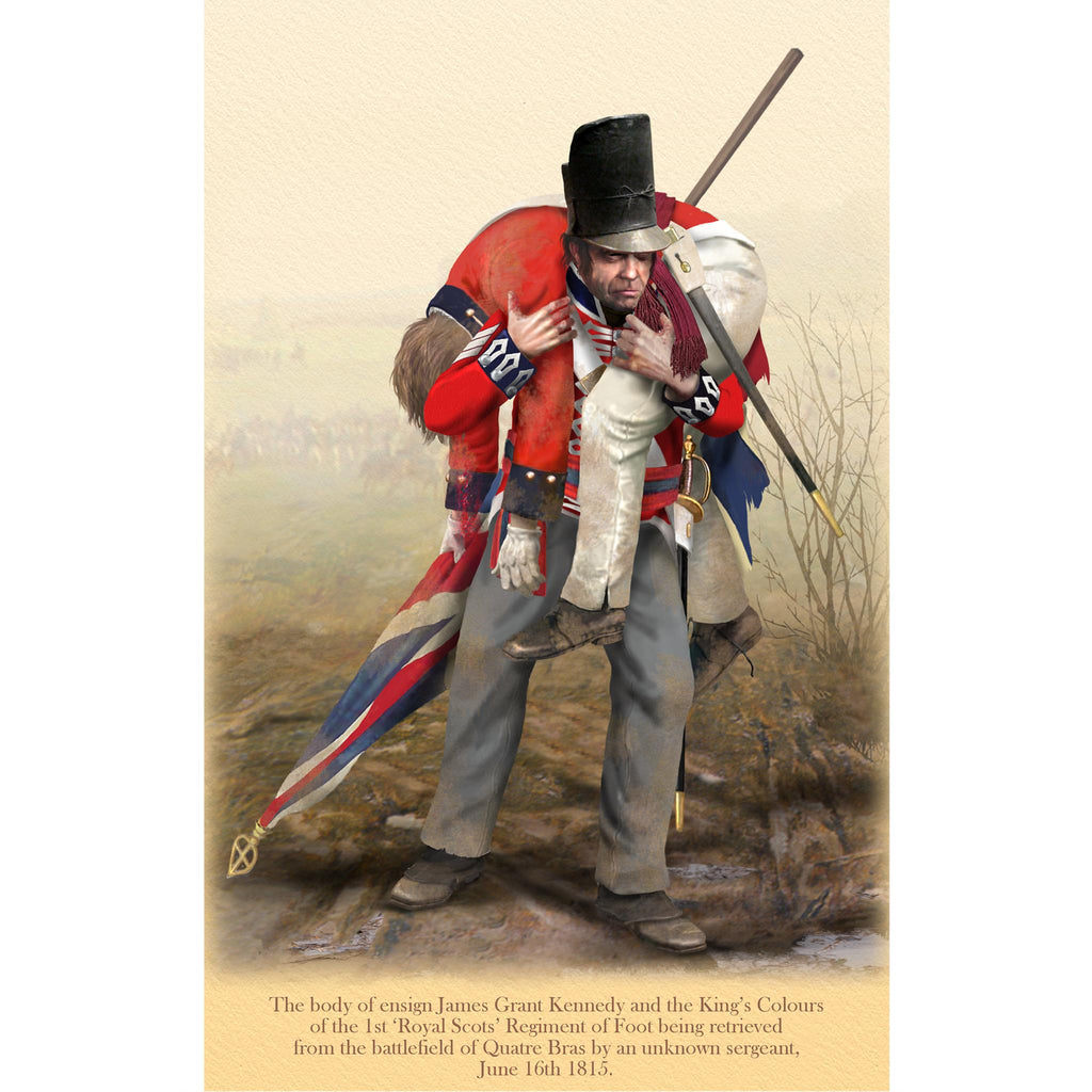 1st ‘Royal Scots’ Regiment of Foot - Ensign James Grant Kennedy