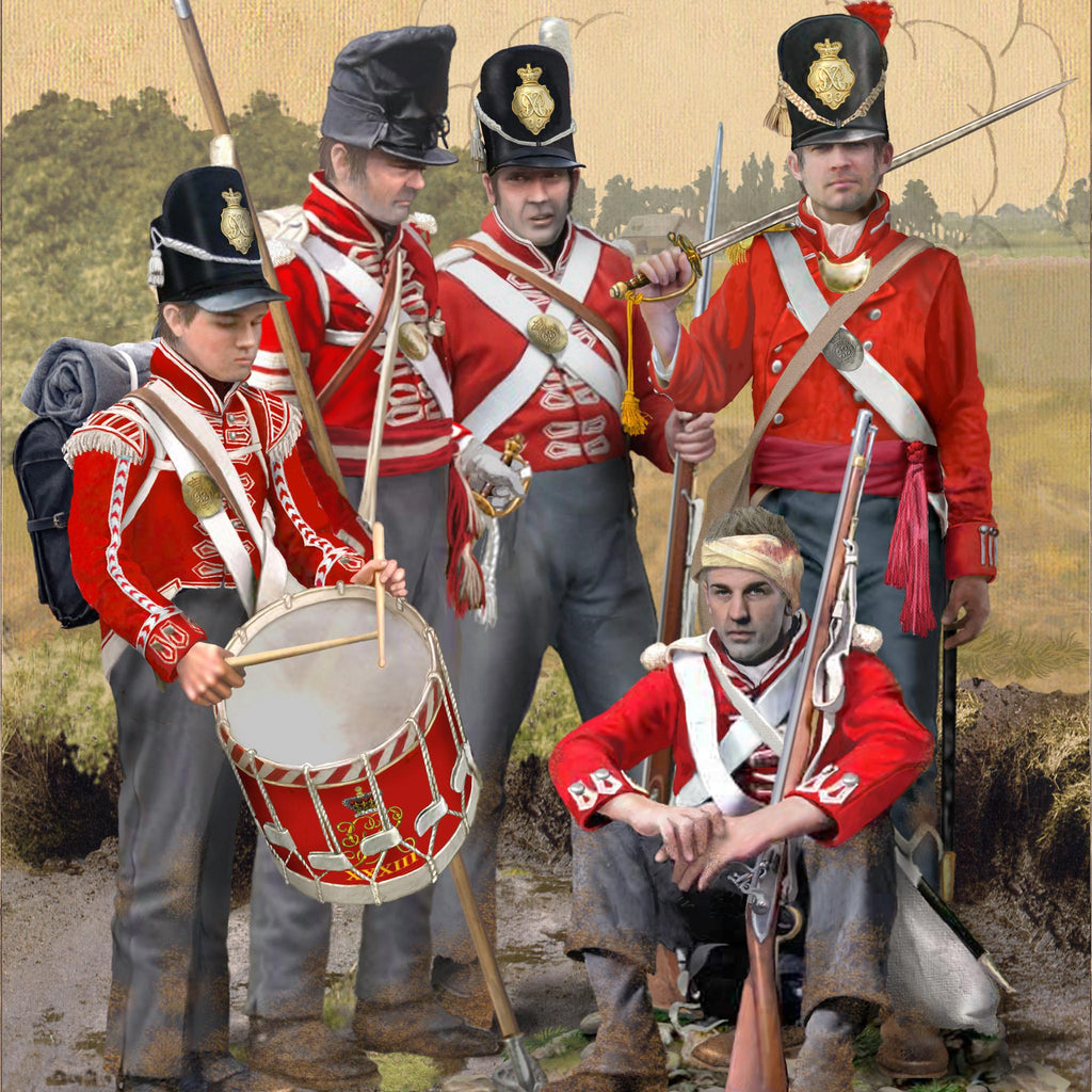 33rd Regiment of Foot - Waterloo 1815