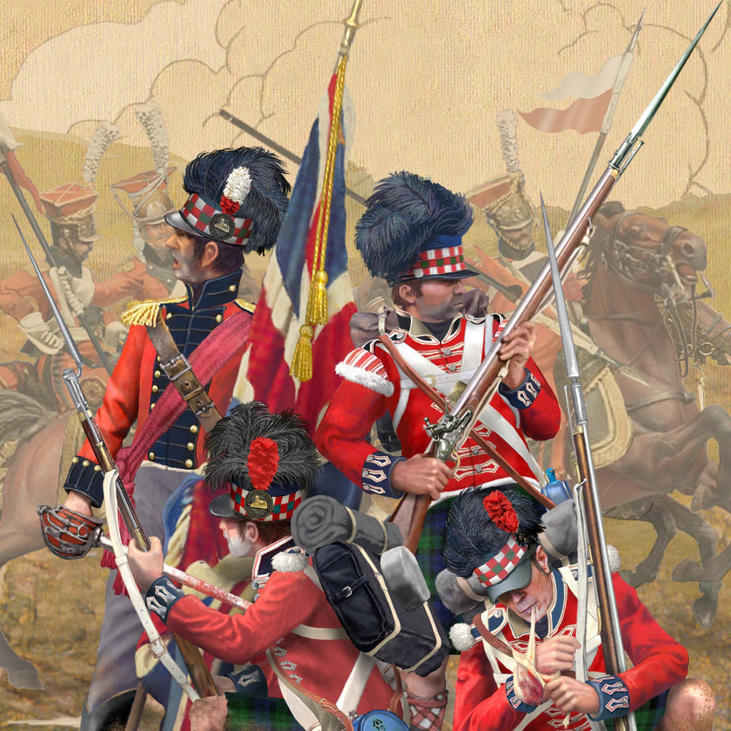 42nd (Royal Highland) Regiment of Foot, the Black Watch - Waterloo 1815