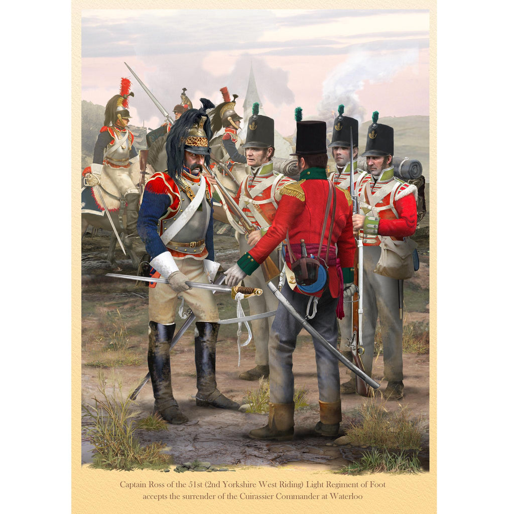 51st (2nd Yorkshire West Riding) Light Regiment of Foot at Waterloo