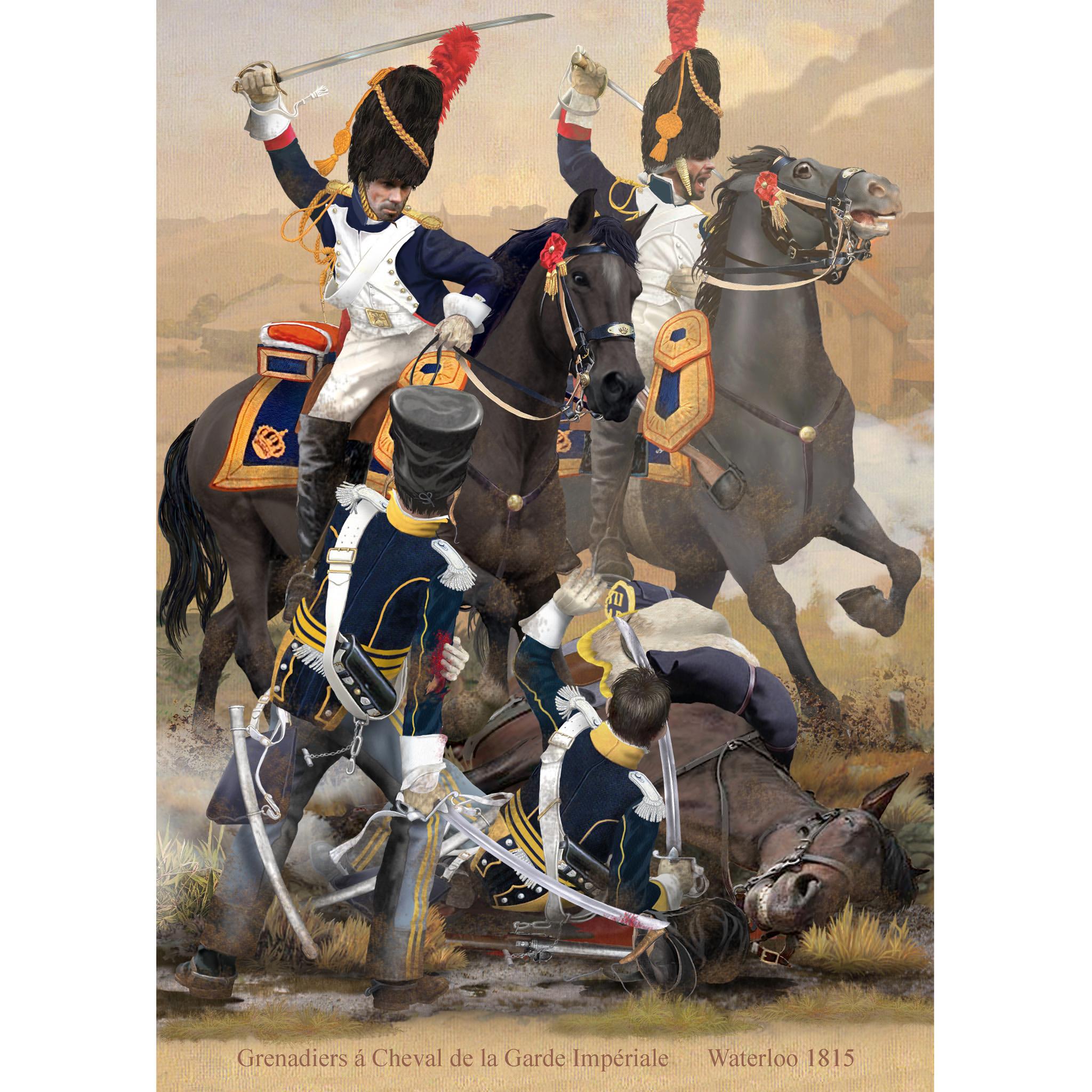 aigle des grenadiers à cheval de la Garde sous le 1er Empire Stock