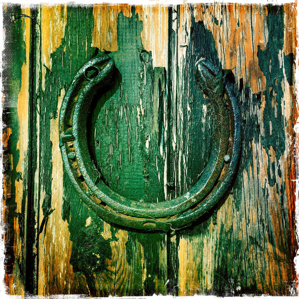 Good Luck - Nailed on an Old Stable Door