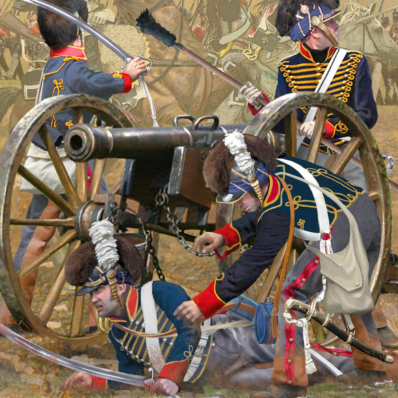 The ROYAL HORSE ARTILLERY, Waterloo 1815